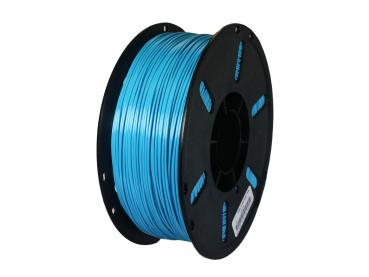 PLA + Soft Silk  blue 1.75mm printer filament 1kg
