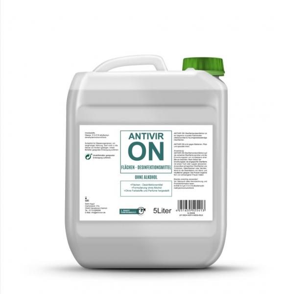 SET: 5 liter surface disinfection + 5 liter hand disinfection