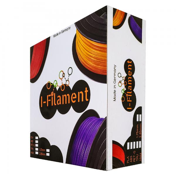 I-Filament PLA 1,75mm - Neon Hell Orange (RAL 1026 Leuchthellorange)