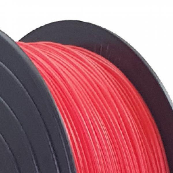 PLA 1,75mm - Red transparent- B-Ware